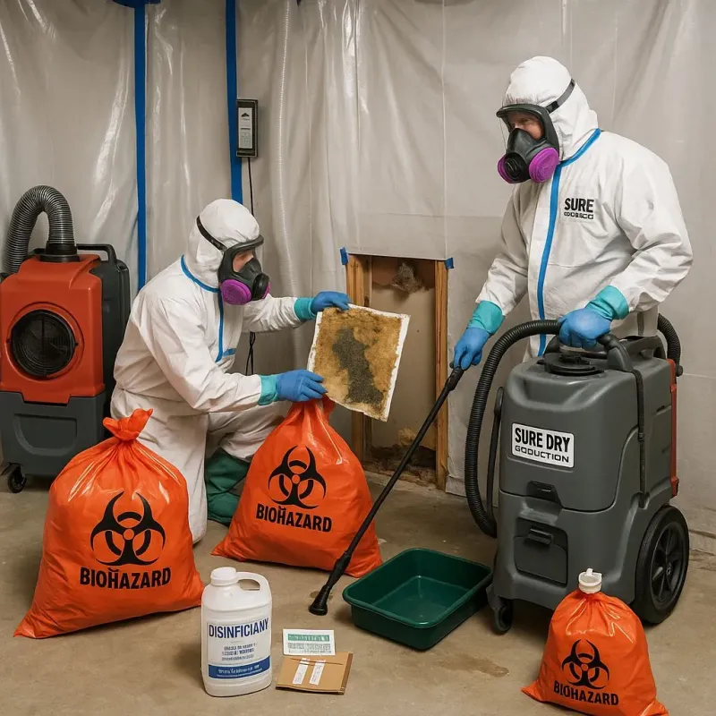 Contaminated Water Handling Protocols process in Garden City, MI